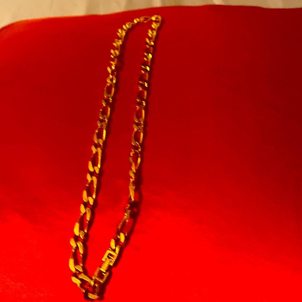Beautiful gold necklace